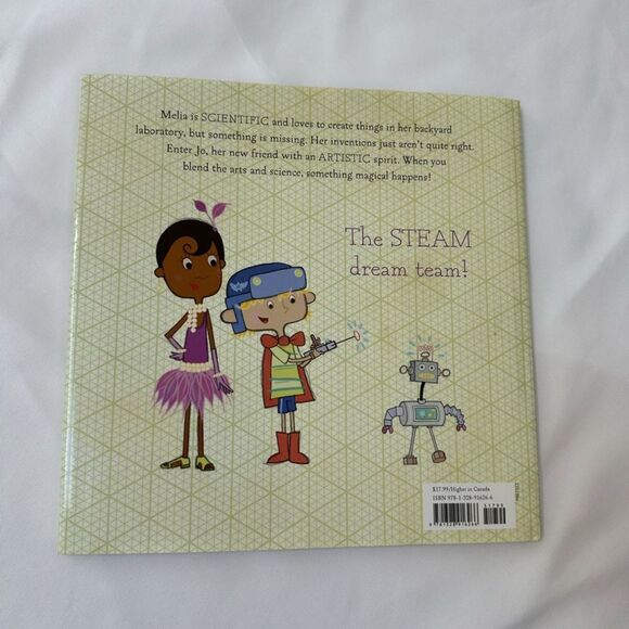 Melia and Jo Children’s Book Hard Cover Billy Bronson & Jennifer Oxley STEAM - Picture 2 of 7